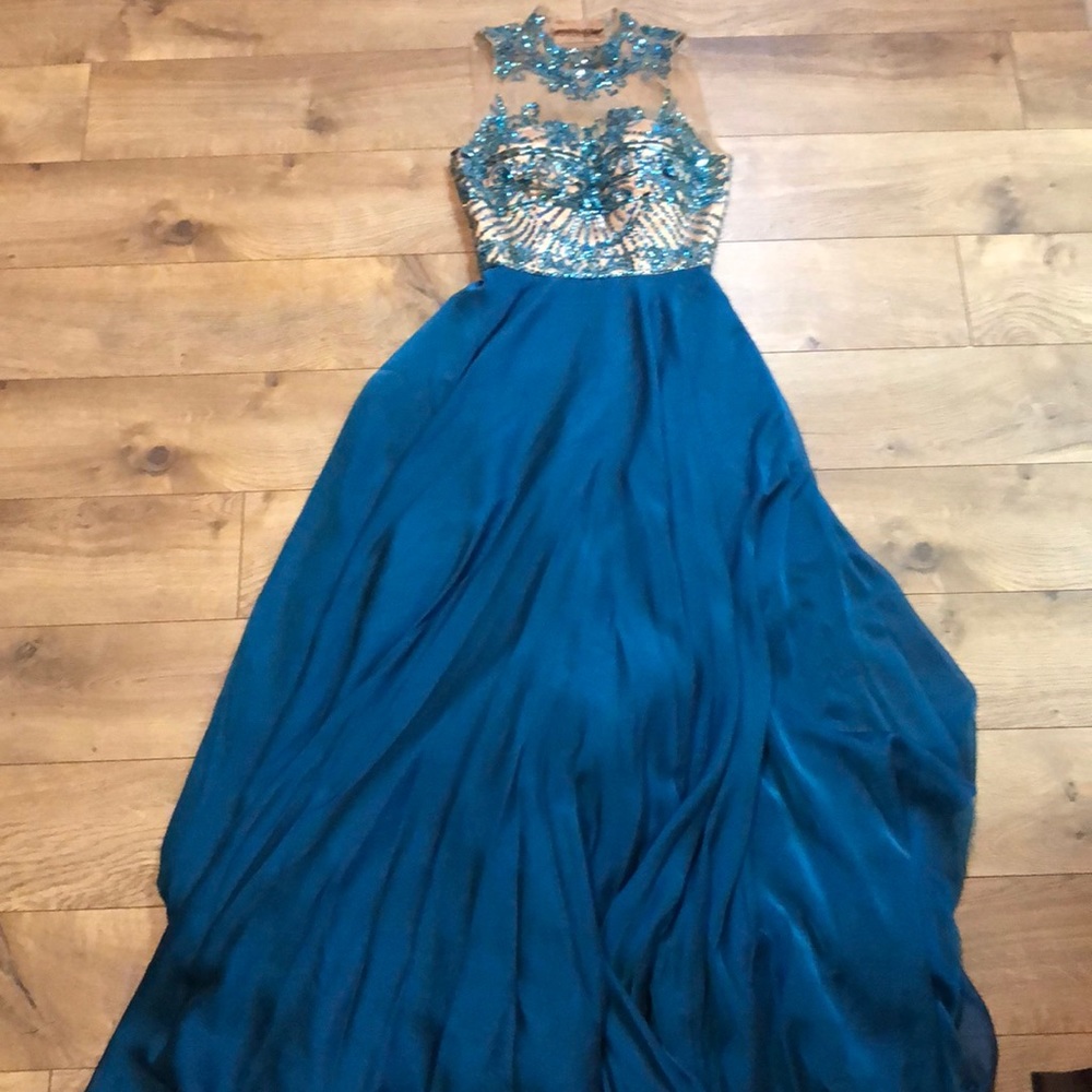 Backless Prom Dress